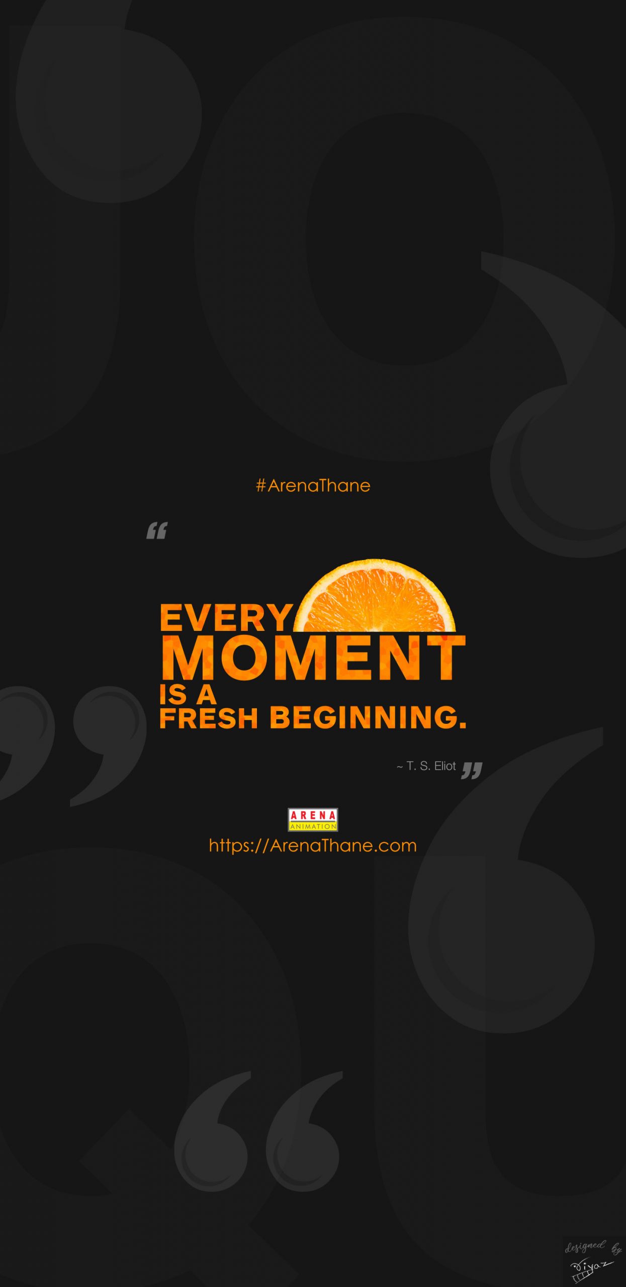 Quotes-Wall | Arena Animation Thane